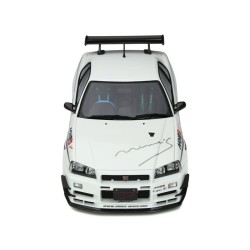 Nissan Skyline GT-R (R34) Mine'S 2011, OttO mobile 1/18 scale