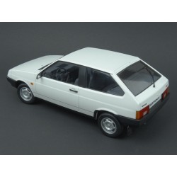 Lada VAZ 2108 Samara 1989 (White), Premium Scale Models 1:18