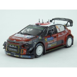 Citroen C3 WRC Nr.10 Rally Finland 2018, IXO Models 1/43 scale