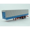 Truck Trailer with Canvas cover model 1:43 IXO Models TRL001