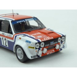Fiat 131 Abarth Nr.12 Rally Monte Carlo 1979, IXO Models 1/43 scale