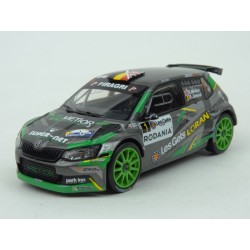 Škoda Fabia R5 Nr.1 Rallye du Condroz-Huy (Belgium) 2018 model 1:43 IXO Models RAM693