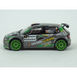 Škoda Fabia R5 Nr.1 Rallye du Condroz-Huy (Belgium) 2018 model 1:43 IXO Models RAM693