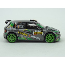 Škoda Fabia R5 Nr.1 Rallye du Condroz-Huy (Belgium) 2018 model 1:43 IXO Models RAM693