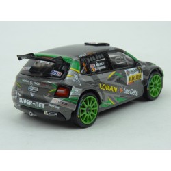 Škoda Fabia R5 Nr.1 Rallye du Condroz-Huy (Belgium) 2018 model 1:43 IXO Models RAM693