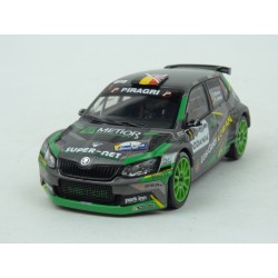 Škoda Fabia R5 Nr.1 Rallye du Condroz-Huy (Belgium) 2018 model 1:43 IXO Models RAM693