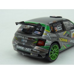 Škoda Fabia R5 Nr.1 Rallye du Condroz-Huy (Belgium) 2018 model 1:43 IXO Models RAM693