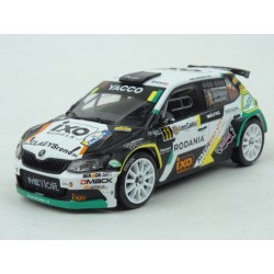 Škoda Fabia R5 Nr.11 Rallye du Condroz-Huy (Belgium) 2018, IXO Models 1/43 scale