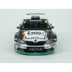 Škoda Fabia R5 Nr.11 Rallye du Condroz-Huy (Belgium) 2018, IXO Models 1/43 scale
