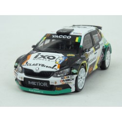 Škoda Fabia R5 Nr.11 Rallye du Condroz-Huy (Belgium) 2018, IXO Models 1/43 scale