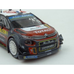 Citroen C3 WRC Nr.10 Winner Rally Catalunya 2018, IXO Models 1/43 scale