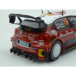 Citroen C3 WRC Nr.10 Winner Rally Catalunya 2018, IXO Models 1/43 scale
