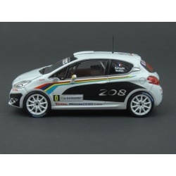 Peugeot 208 R2 Nr.0 Rally Tour de Corse 2012 model 1:43 IXO Models RAM559
