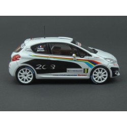 Peugeot 208 R2 Nr.0 Rally Tour de Corse 2012 model 1:43 IXO Models RAM559
