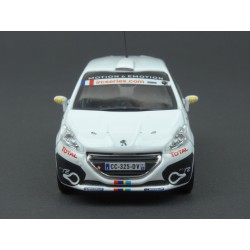 Peugeot 208 R2 Nr.0 Rally Tour de Corse 2012 model 1:43 IXO Models RAM559