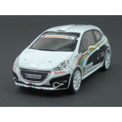 Peugeot 208 R2 Nr.0 Rally Tour de Corse 2012 model 1:43 IXO Models RAM559