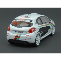 Peugeot 208 R2 Nr.0 Rally Tour de Corse 2012 model 1:43 IXO Models RAM559