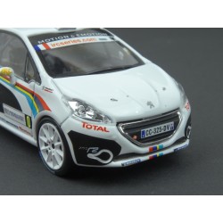 Peugeot 208 R2 Nr.0 Rally Tour de Corse 2012 model 1:43 IXO Models RAM559