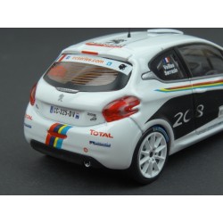 Peugeot 208 R2 Nr.0 Rally Tour de Corse 2012 model 1:43 IXO Models RAM559