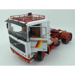 Volvo F12 1977 (White/Red), Road Kings 1/18 scale