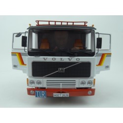 Volvo F12 1977 (White/Red), Road Kings 1/18 scale