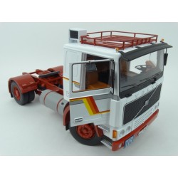 Volvo F12 1977 (White/Red), Road Kings 1/18 scale
