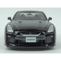 Nissan GT-R R35 2017 (Black met.), Tarmac Works 1:18