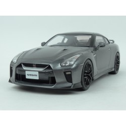 Nissan GT-R R35 2017 (Grey met.), Tarmac Works 1:18