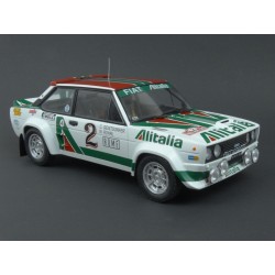 Fiat 131 Abarth Nr.2 Rally Monte Carlo 1978, IXO Models 1/18 scale