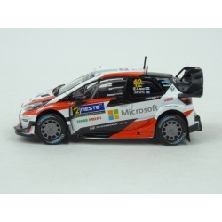Toyota Yaris WRC Nr.12 Toyota GAZOO Racing WRC Winner Rally Finland 2017, IXO Models 1/43 scale