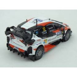 Toyota Yaris WRC Nr.12 Toyota GAZOO Racing WRC Winner Rally Finland 2017, IXO Models 1/43 scale