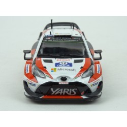 Toyota Yaris WRC Nr.12 Toyota GAZOO Racing WRC Winner Rally Finland 2017, IXO Models 1/43 scale