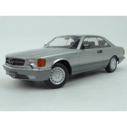 Mercedes Benz (C126) 560 SEC 1980 (Silver), KK-Scale 1:18