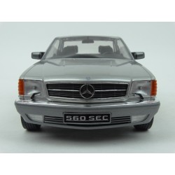 Mercedes Benz (C126) 560 SEC 1980 (Silver), KK-Scale 1:18