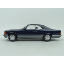 Mercedes Benz (C126) 560 SEC 1980 (Blue met.), KK-Scale 1:18