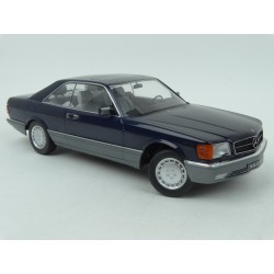 Mercedes Benz (C126) 560 SEC 1980 (Blue met.), KK-Scale 1:18