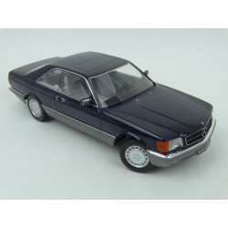 Mercedes Benz (C126) 560 SEC 1980 (Blue met.), KK-Scale 1:18