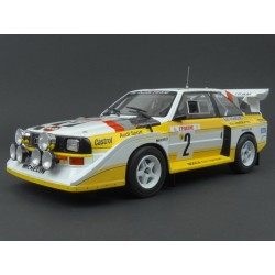 Audi Sport Quattro S1 Nr.2 (4th Place) Rally Monte Carlo 1986 model 1:18 IXO MODELS 18RMC025A