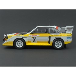 Audi Sport Quattro S1 Nr.2 (4th Place) Rally Monte Carlo 1986 model 1:18 IXO MODELS 18RMC025A