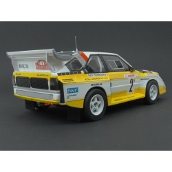 Audi Sport Quattro S1 Nr.2 (4th Place) Rally Monte Carlo 1986 model 1:18 IXO MODELS 18RMC025A