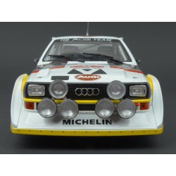 Audi Sport Quattro S1 Nr.2 (4th Place) Rally Monte Carlo 1986 model 1:18 IXO MODELS 18RMC025A