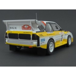 Audi Sport Quattro S1 Nr.2 (4th Place) Rally Monte Carlo 1986 model 1:18 IXO MODELS 18RMC025A