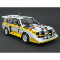 Audi Sport Quattro S1 Nr.2 (4th Place) Rally Monte Carlo 1986 model 1:18 IXO MODELS 18RMC025A