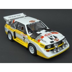 Audi Sport Quattro S1 Nr.2 (4th Place) Rally Monte Carlo 1986 model 1:18 IXO MODELS 18RMC025A