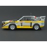 Audi Sport Quattro S1 Nr.6 (3rd Place) Rally Monte Carlo 1986, IXO Models 1/18 scale