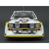 Audi Sport Quattro S1 Nr.6 (3rd Place) Rally Monte Carlo 1986, IXO Models 1/18 scale