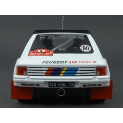 Peugeot 205 T16 Nr.8 Rally Monte Carlo 1985 model 1:18 IXO MODELS 18RMC022