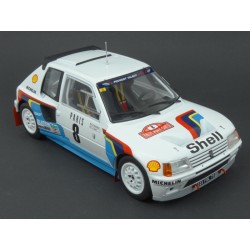 Peugeot 205 T16 Nr.8 Rally Monte Carlo 1985 model 1:18 IXO MODELS 18RMC022
