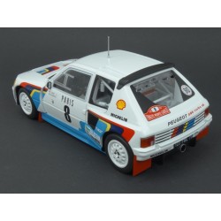 Peugeot 205 T16 Nr.8 Rally Monte Carlo 1985 model 1:18 IXO MODELS 18RMC022