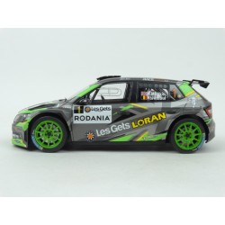 Škoda Fabia R5 Nr.1 Rallye du Condroz-Huy (Belgium) 2018, IXO Models 1/18 scale